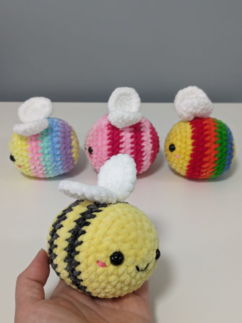 Mon Ami Crochet Small Bee Crochet Plushie