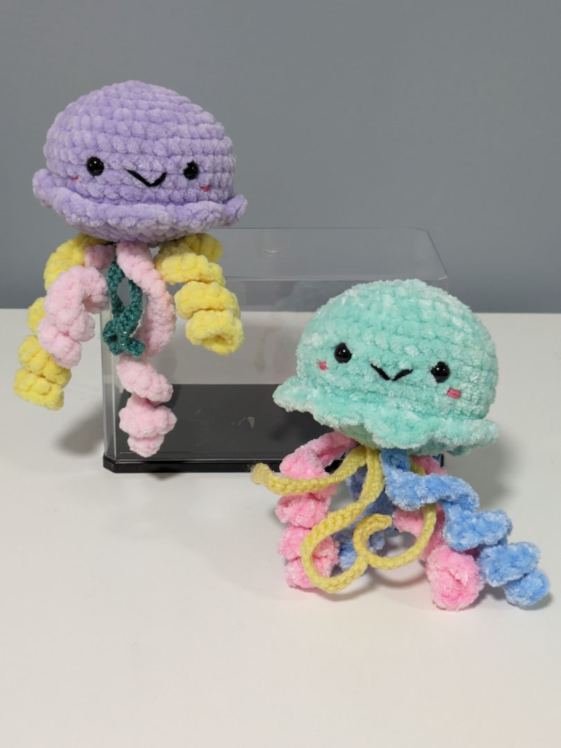 Mon Ami Crochet Jellyfish Crochet Plushie