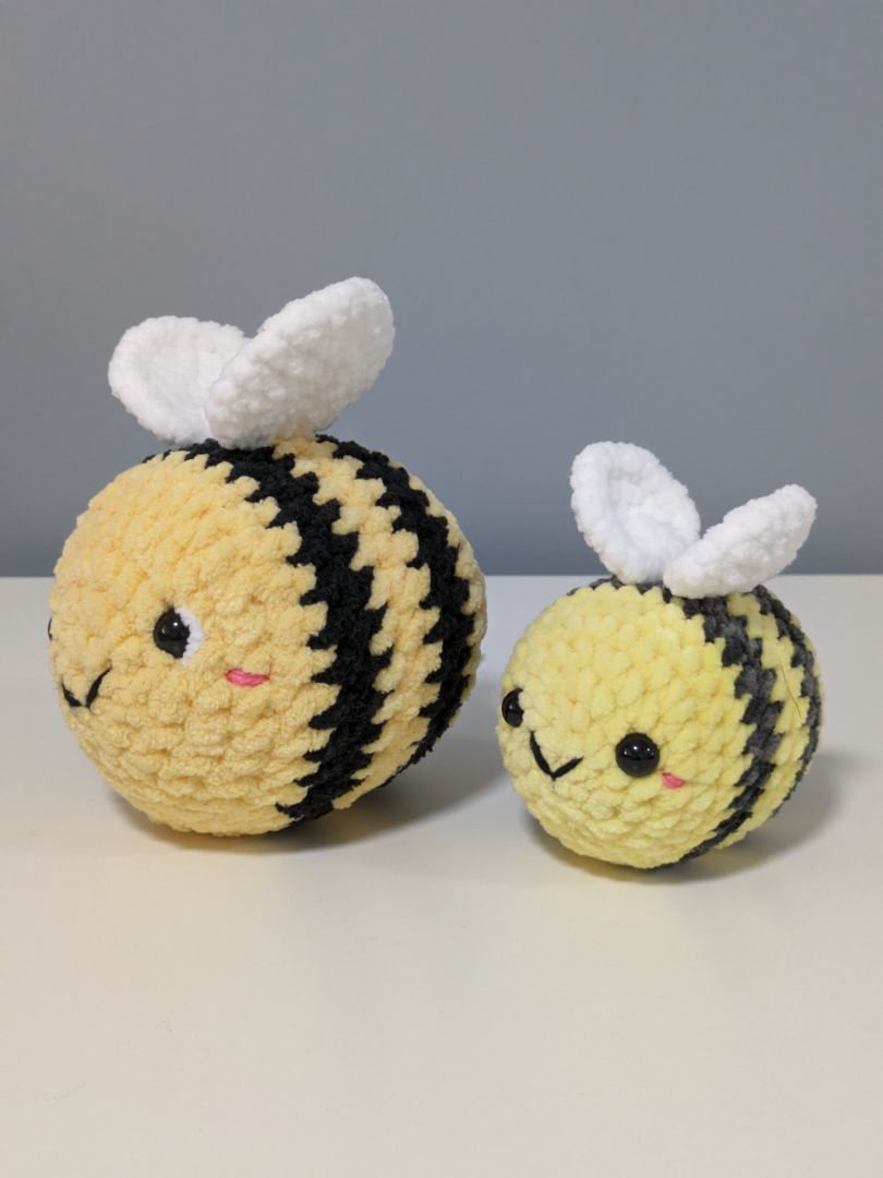 Mon Ami Crochet Small Bee Crochet Plushie