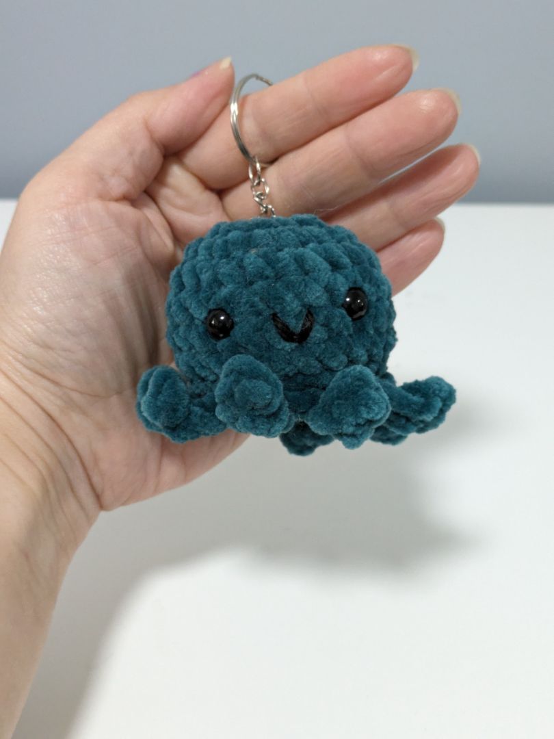 Mon Ami Crochet Octopus Crochet Keyring