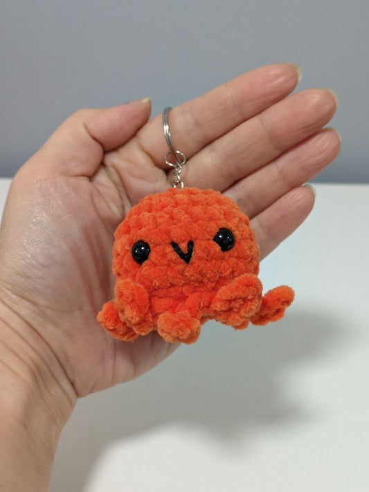 Mon Ami Crochet Octopus Crochet Keyring