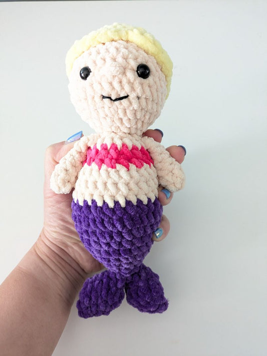 Mon Ami Crochet Mermaid Crochet Plushie