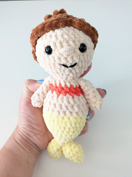 Mon Ami Crochet Mermaid Crochet Plushie