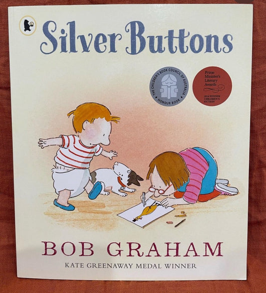 Thrifted Stories Silver Buttons