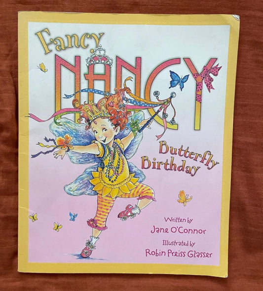 Thrifted Stories Fancy Nancy Butterfly Birthday