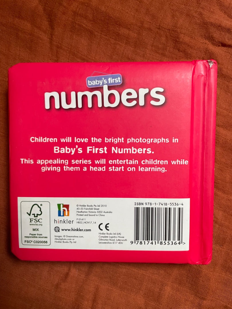 Thrifted Stories Babies First Numbers