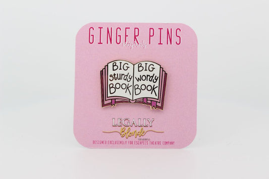 Ginger Pins Originals Legally Blonde Sturdy Book Pin