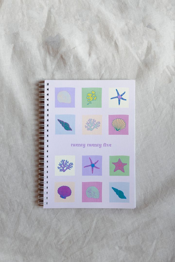 Conscious Mae 2025 Ocean Dreams Diary,   A5