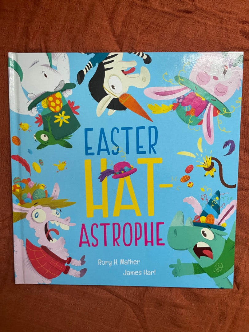 Thrifted Stories Easter Hat-Astrophe