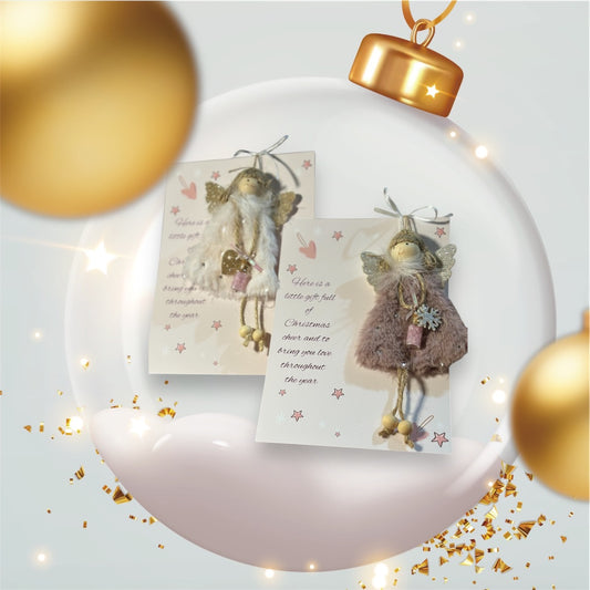 Christmas Angel Ornament | Crystal Inspirations