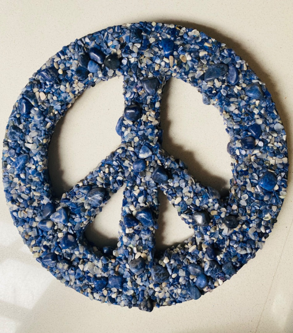 NIA Nature Inspired Art Wall hanging,  Blue 30cm Diameter