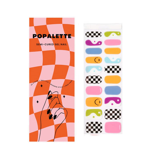 POPALETTE GOOD VIBES ONLY GEL NAIL STICKERS