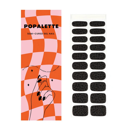 POPALETTE MIDNIGHT SAFARI GEL NAIL STICKERS