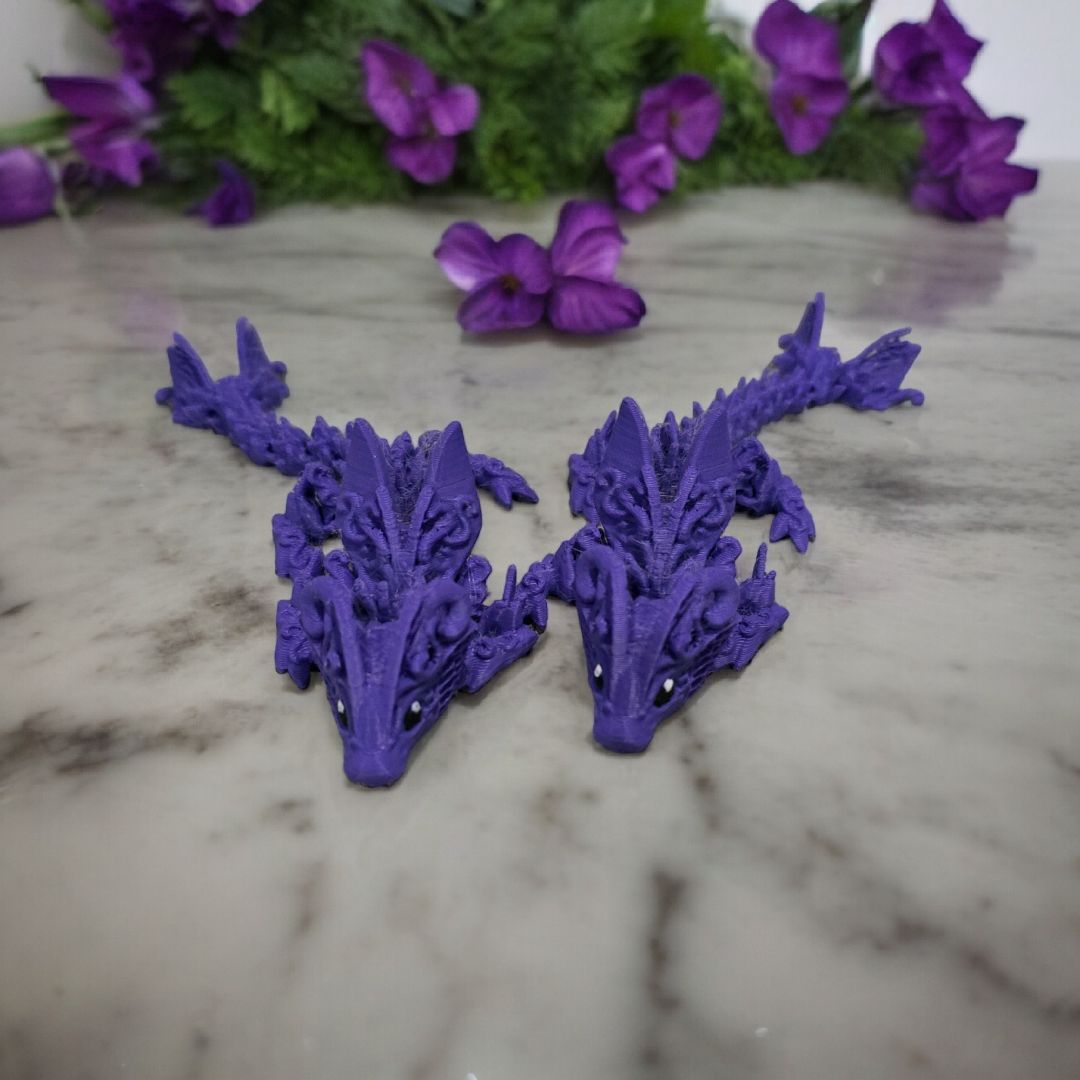 Butterfly Baby Dragon | 3D Creation Cove,  Purple Mini