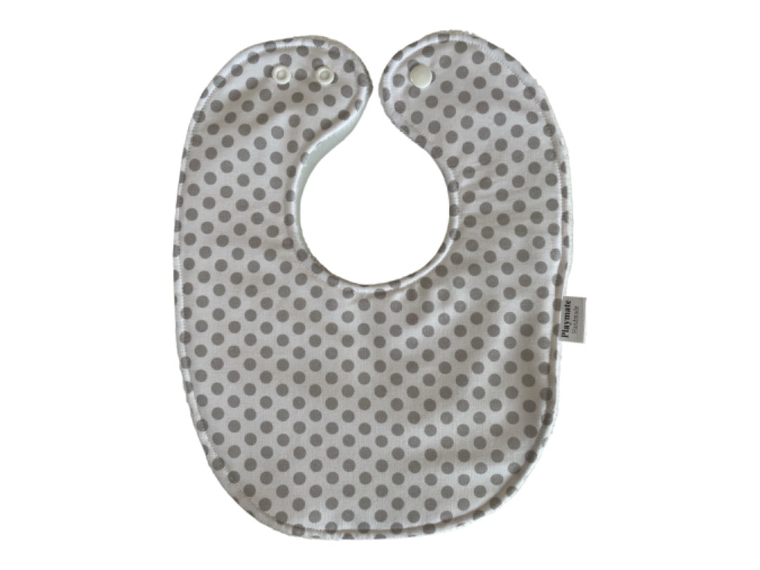 Playmate Baby Accessories,  White with Grey Dots Medium Gift Box