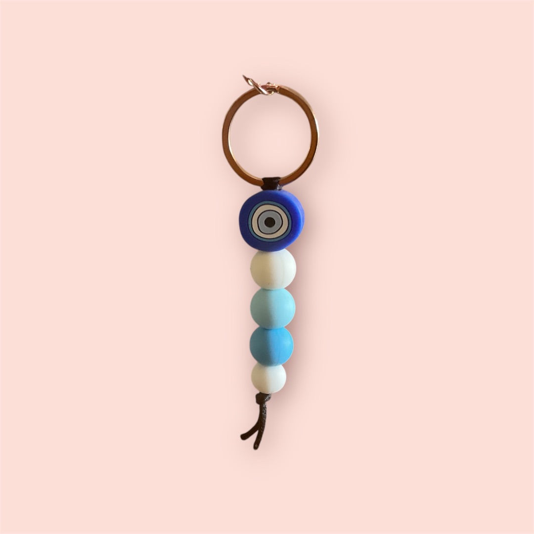 Sweet.Sunshine229 Silicone beaded keychain