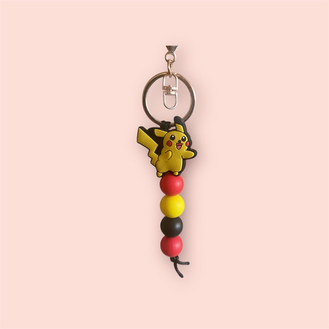 Sweet.Sunshine229 Silicone beaded keychain