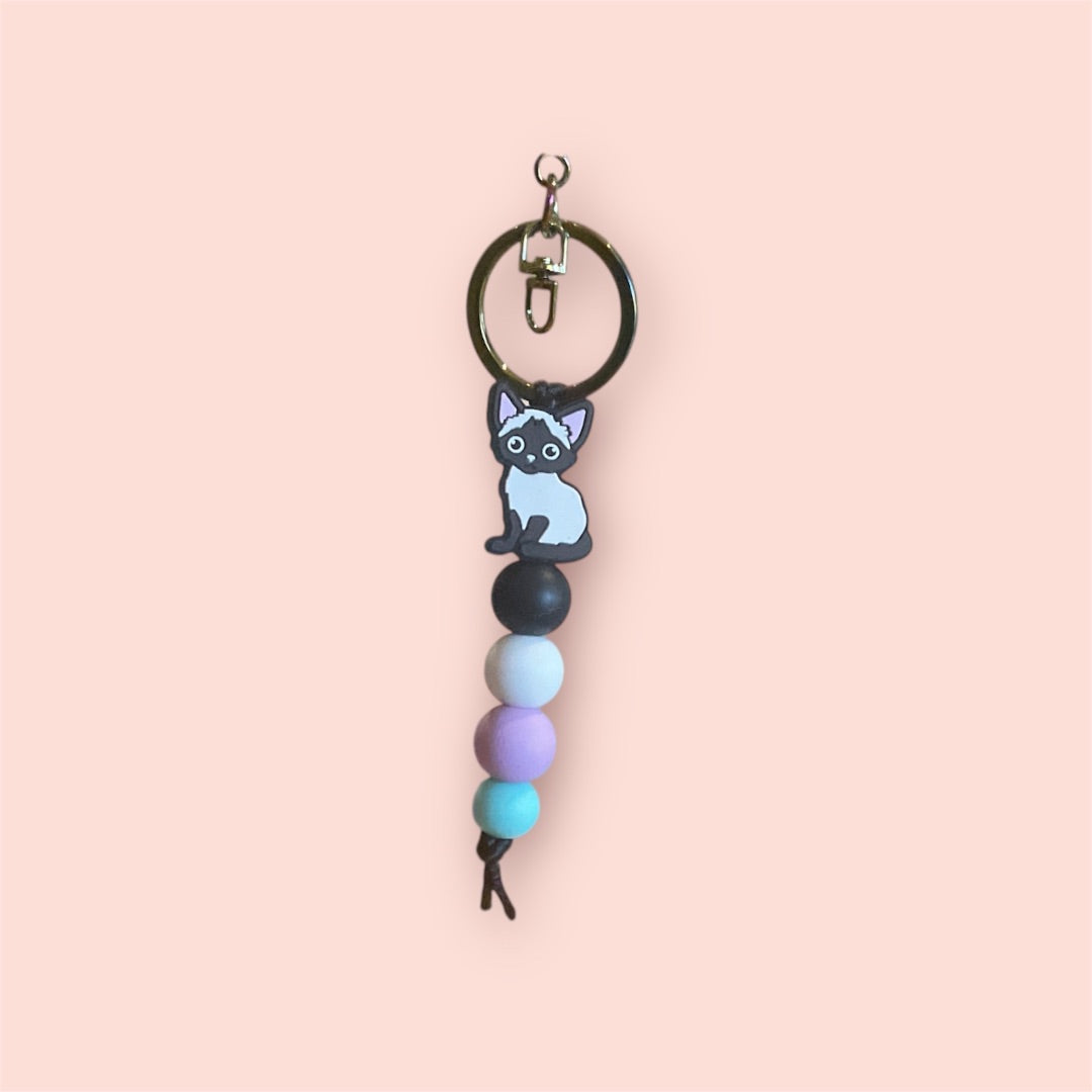 Sweet.Sunshine229 Silicone beaded keychain