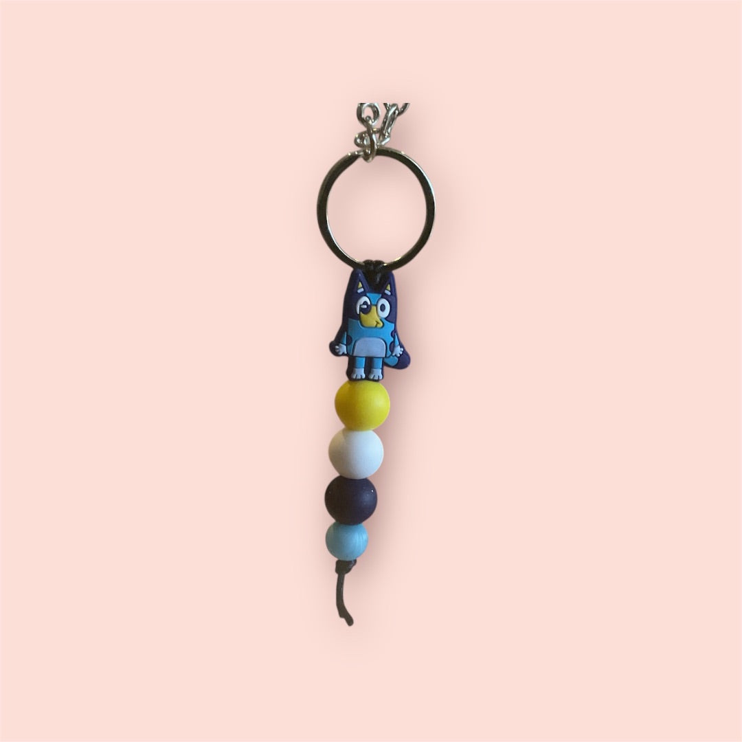 Sweet.Sunshine229 Silicone beaded keychain