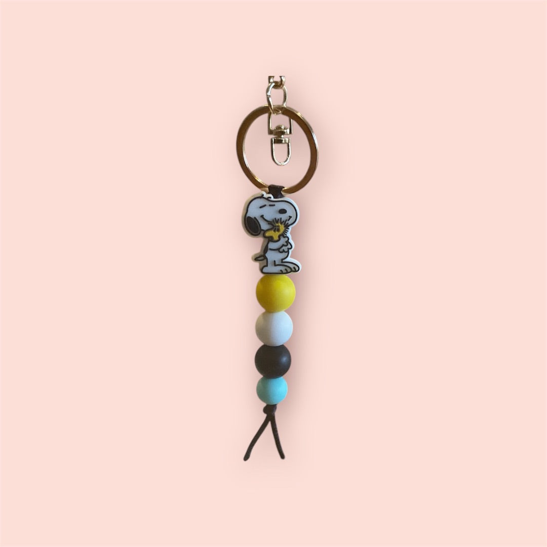 Sweet.Sunshine229 Silicone beaded keychain