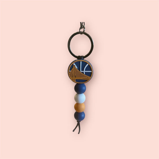 Sweet.Sunshine229 Silicone beaded keychain