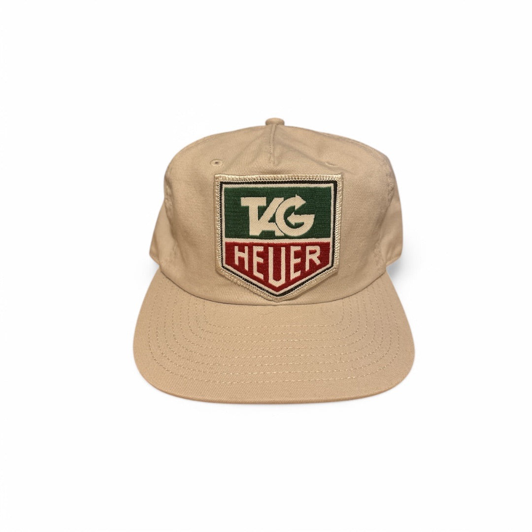 Root’d Threadworks TAG HEUER HAT,  Bone