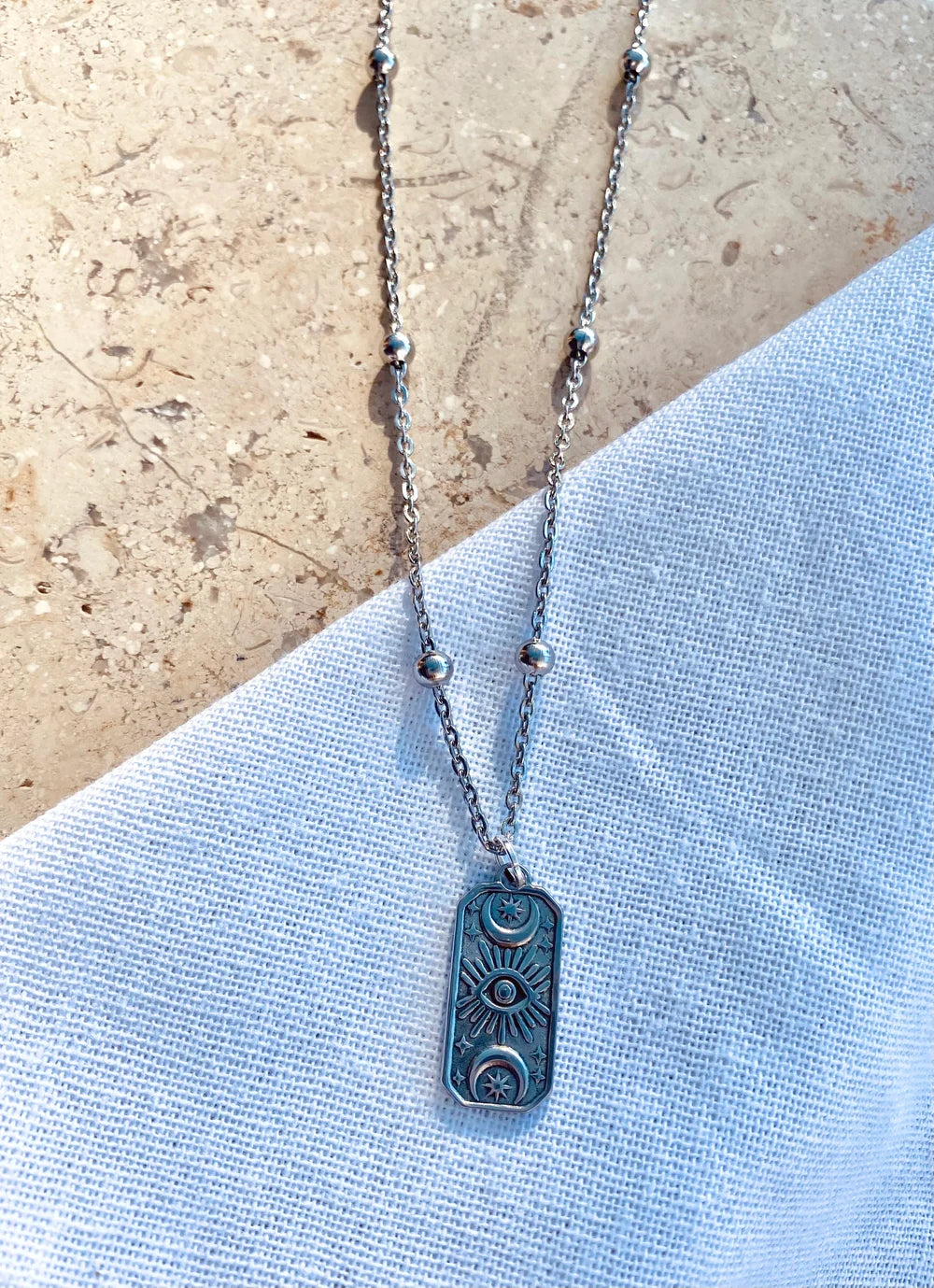 Alchemy Silver Necklace | Evie & Co Studio