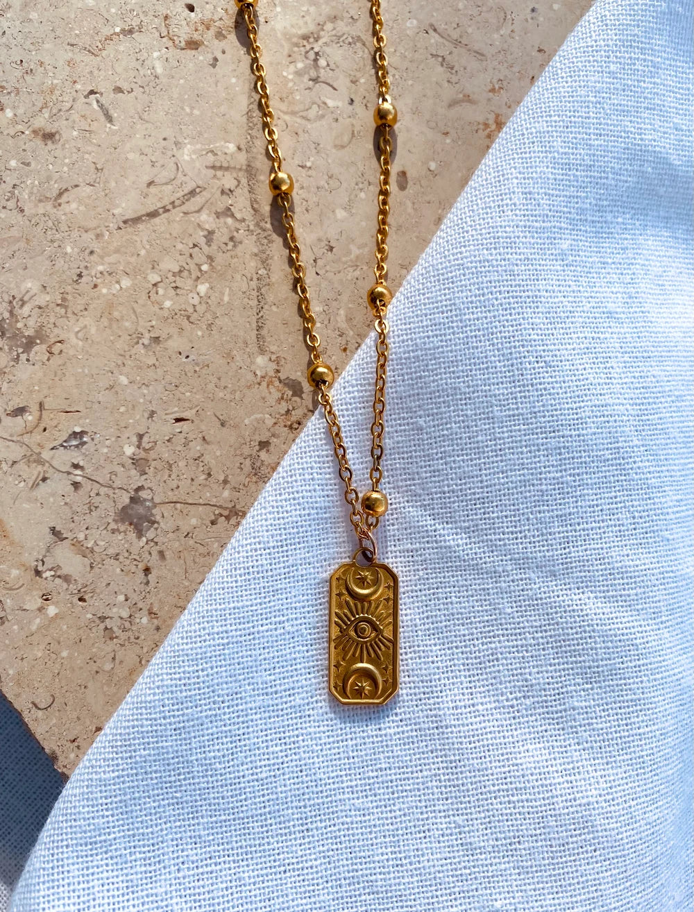 Alchemy Necklace Gold | Evie & Co Studio