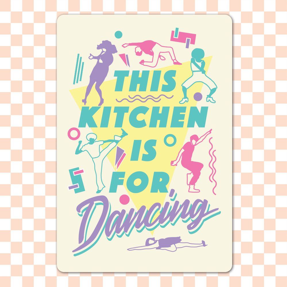 This Kitchen Is For Dancing Magnet