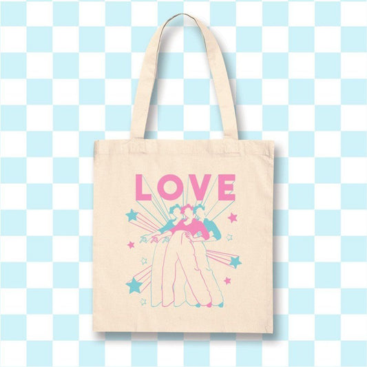 Happy Day People Love Tote Bag